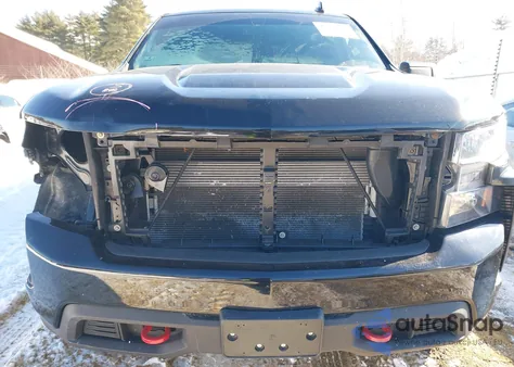 2020 Chevrolet Silverado 1500 4Wd Standard Bed Custom Trail Boss из США, поврежденный, VIN 1GCRYCEF3LZ225057